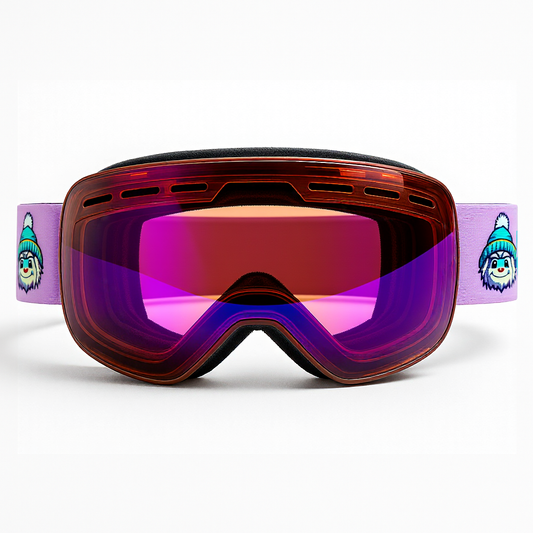 RUWA SKI GOGGLE  PURPLE SUNSET EDITION ANTIPARRAS NIEVE